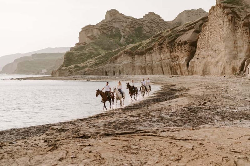 Santorini: Horseback Riding on the Black Sandy Eros Beach - Price and Value: What $117 Covers, and What It Does Not