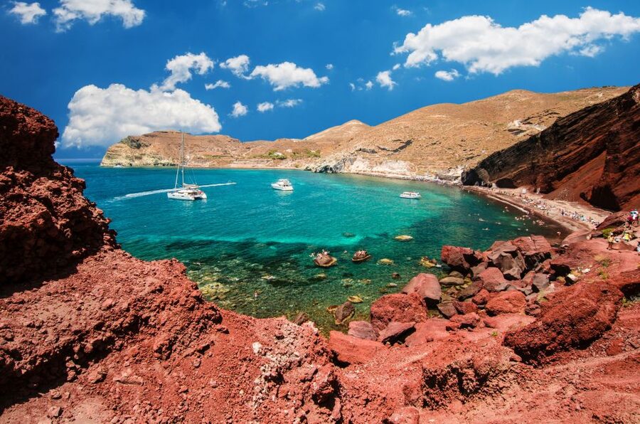 Santorini: Island Highlights Guided Day Trip with Oia Sunset - Fira Town time, shops, food, and the caldera photo corridor