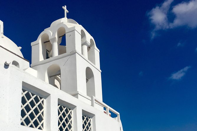 Santorini Luxury Custom Private Tour with Local guide - Perivolos black sand finale: relax, then choose your meal vibe