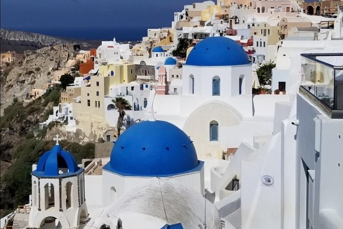 Santorini Private Driver: Explore Santorini - Port & Hotel Pickup - Craft beer stop: Ftelos (or Donkey Brewery) for a fun change of pace