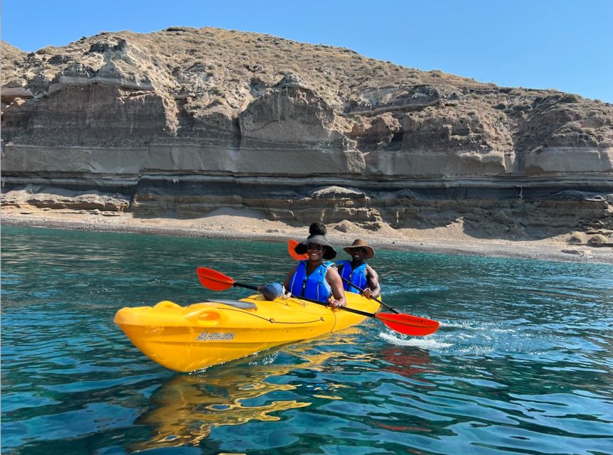 Santorini: Sea Caves Kayak Trip with Snorkeling and Picnic - Price and Value at $159 for a 7-Hour Day