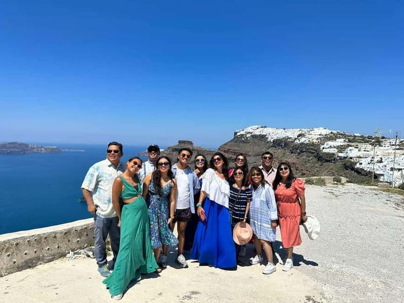Santorini: Small Group Sightseeing Tour with a Local Guide - The guide and driver make the day feel smooth
