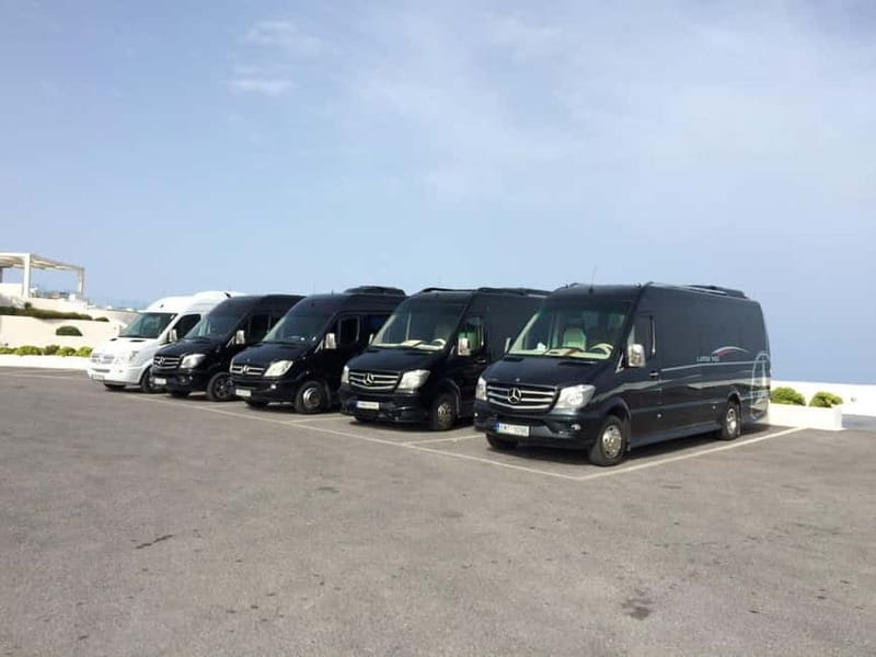 Santorini: Small Group Sightseeing Tour with a Local Guide - Getting picked up in Fira and other convenient spots