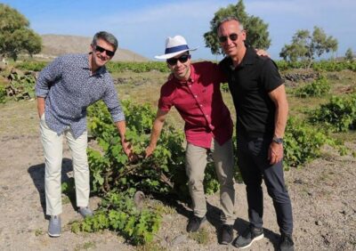 Small-Group Sunset Wine Tour with Santo Winery