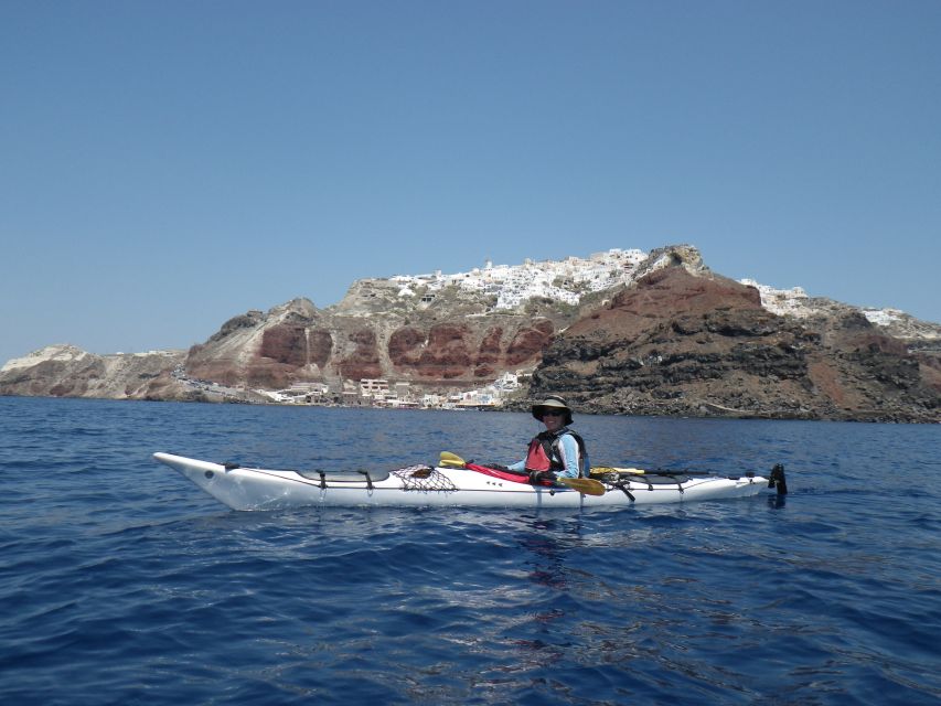 Santorini: South Sea Kayaking Tour with Sea Caves and Picnic - Key Points You Should Know Before You Go