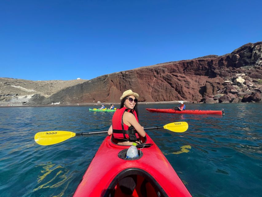 Santorini: South Sea Kayaking Tour with Sea Caves and Picnic - Kampia Beach Stops, Caves, and Why This Is a Real Adventure