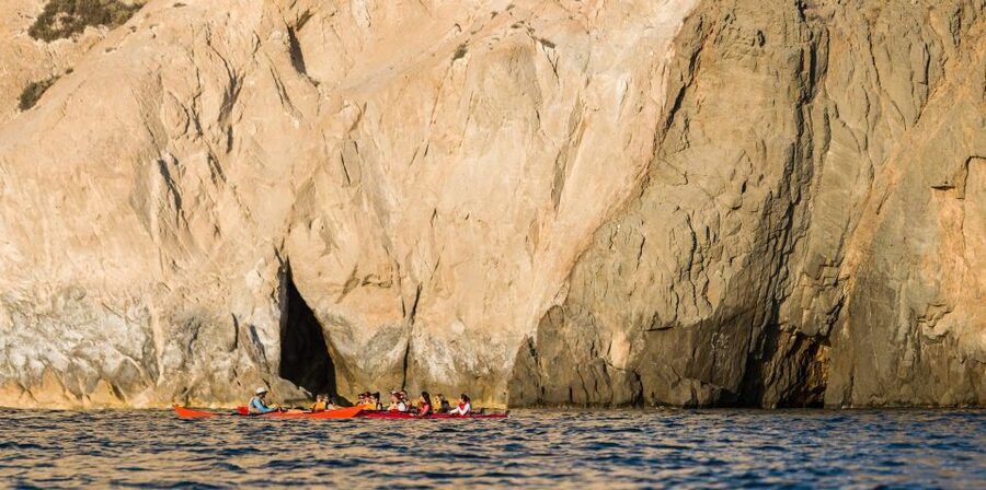 Santorini: Sunset Sea Kayak with Light Dinner - Who should book this kayak sunset, and who should skip it