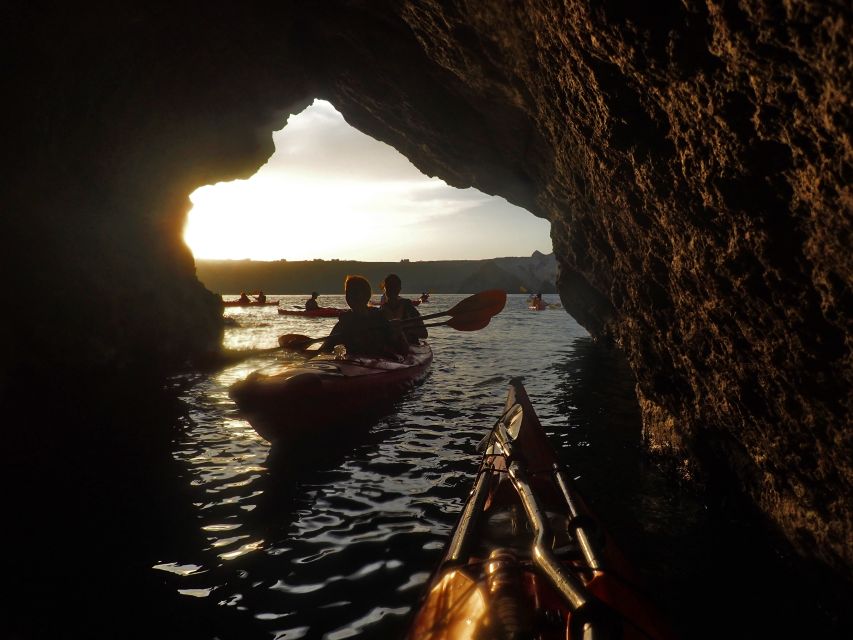 Santorini: Sunset Sea Kayak with Light Dinner - Dry clothes, dinner at a local tavern, and how to pace your night