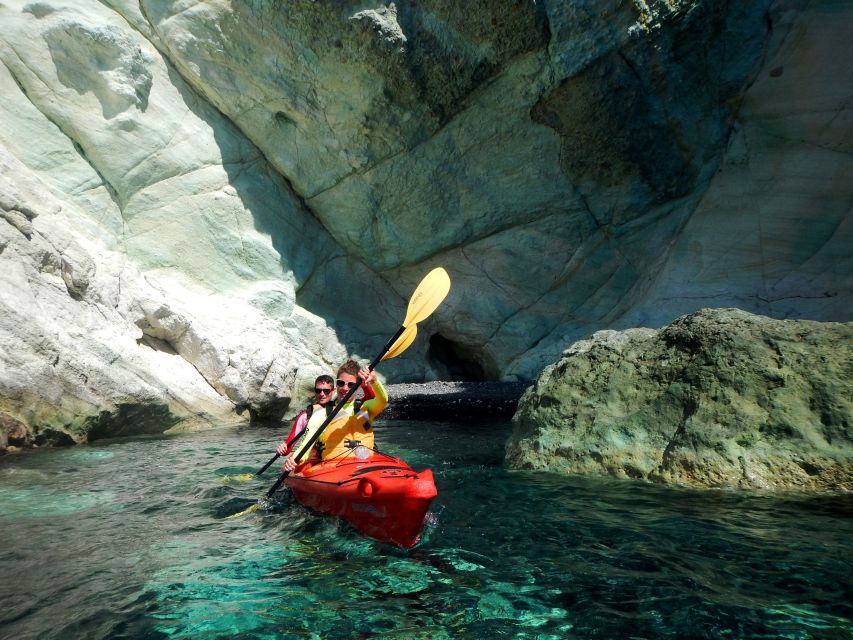 Santorini: Sunset Sea Kayak with Light Dinner - Price and value: what $135 includes and why it adds up