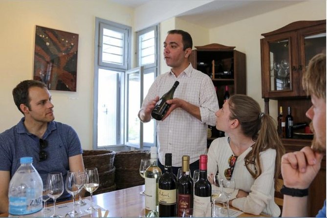 Santorini Wine Adventure with 12 Wine Tastings, Tapas and Sunset - What you taste: assyrtiko, vinsanto, and why vine baskets matter