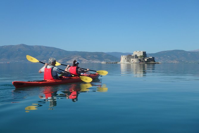 Sea Kayak Nafplio - Medieval Castles Tour - How hard is it really for beginners and mixed groups?