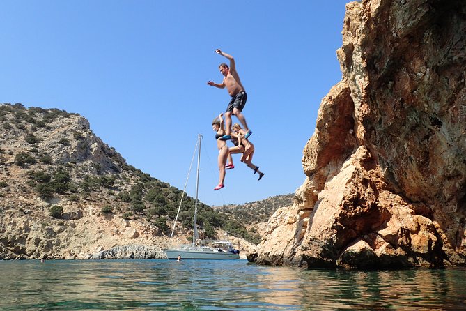 Semi-private Antiparos & Caves Blue Lagoon OR Rina Cave & Small Cyclades - Two route styles: Small Cyclades and Rina Cave, or Blue Lagoon and Holed Cave