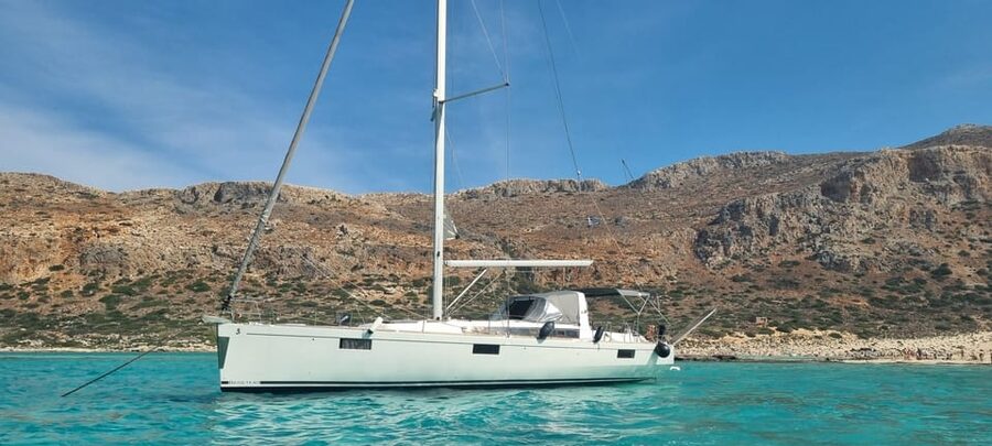 Shared Balos and Gramvousa Sailing Trip with Meal and Drinks - Balos Lagoon swim, snorkel, and white-sand downtime