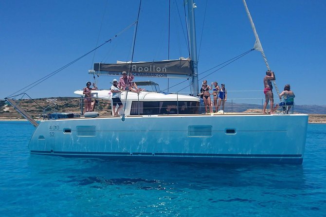 Shared Catamaran All inclusive-Day Cruise to Naxos or Paros - Where You Start: Naxos Port, a Simple 10:00am Plan