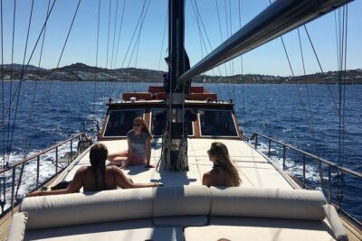 Shared Mykonos Sail Cruise to Delos and Rhenia Islands