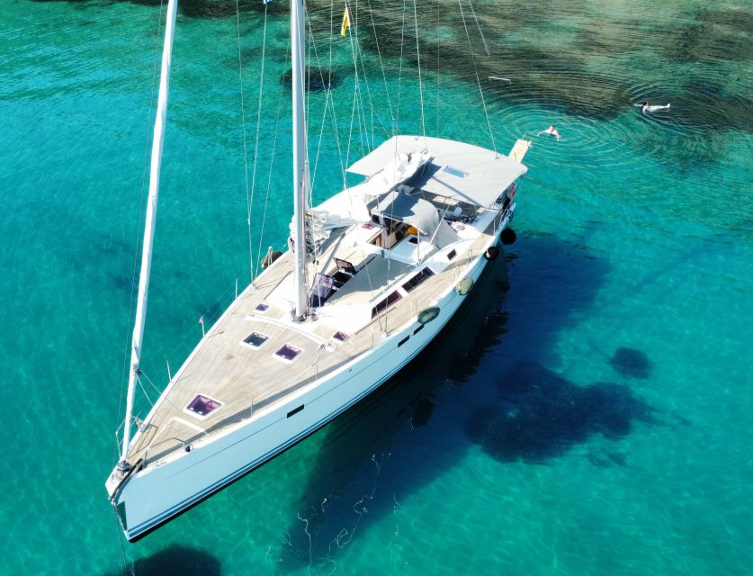Skiathos: Full-Day Sailing Cruise with Lunch - From 10:15 to evening, how the day actually feels