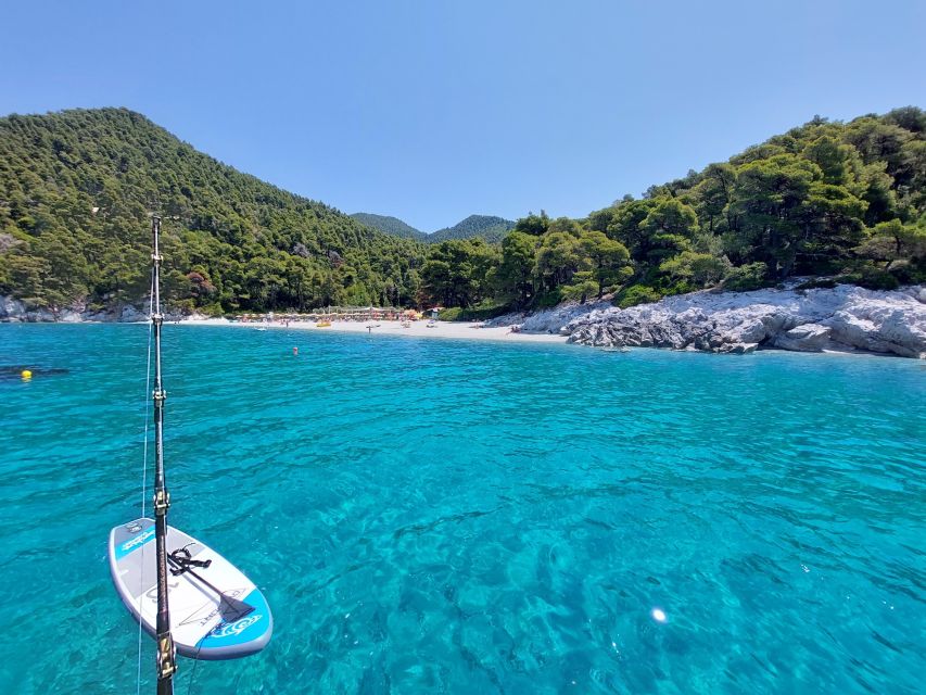 Skiathos: Full-Day Sailing Cruise with Lunch - Aeolus Sailing on a large, newer yacht: the comfort stuff that counts
