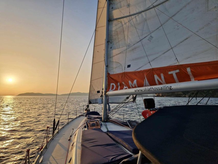 Skiathos: Private Sailing Trip with Lunch and Snorkeling - Neo Klima Lunch: Greek Taverna Food, Drinks Separate