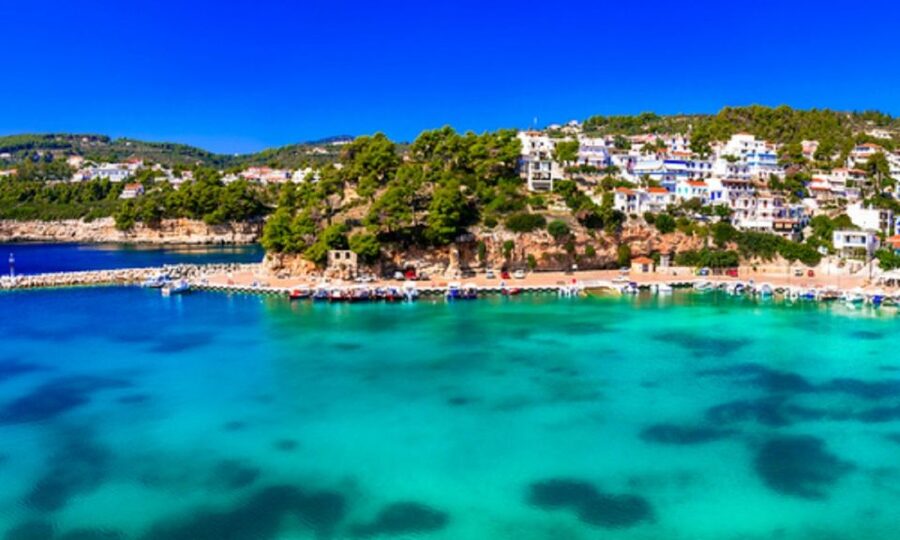 Skopelos: The Mamma Mia Island Tour - Chapel of St. John (Ioannis): the Mamma Mia wedding church viewpoint