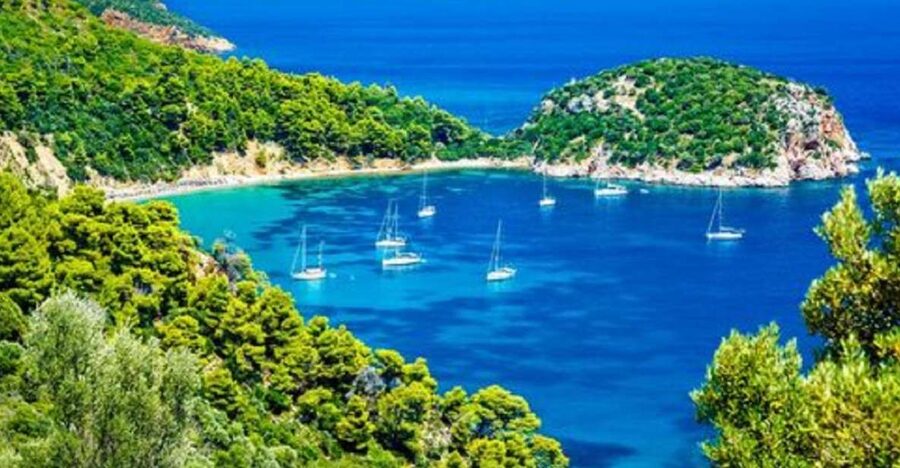 Skopelos: The Mamma Mia Island Tour - Three Trees on the way back, plus the scenic in-between moments