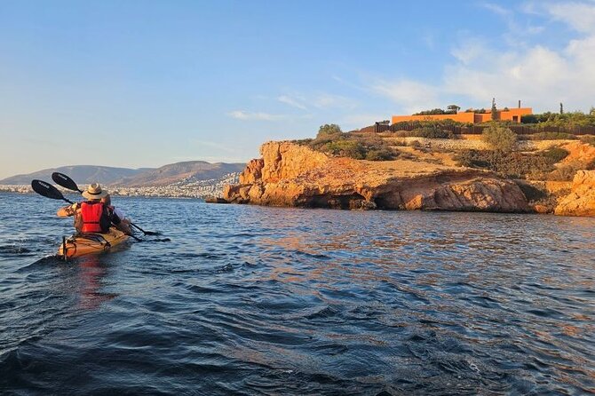 Small Group Sunset Sea Kayaking in Athens Riviera with Snorkeling - The 2.5 km Paddle: Easy Effort, Real Sea Views