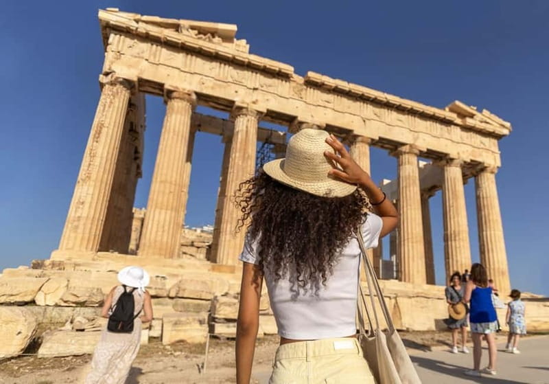The Acropolis, Parthenon & Acropolis Museum Guided Tour - Meet at Hadrian’s Arch, then go upstairs the smart way