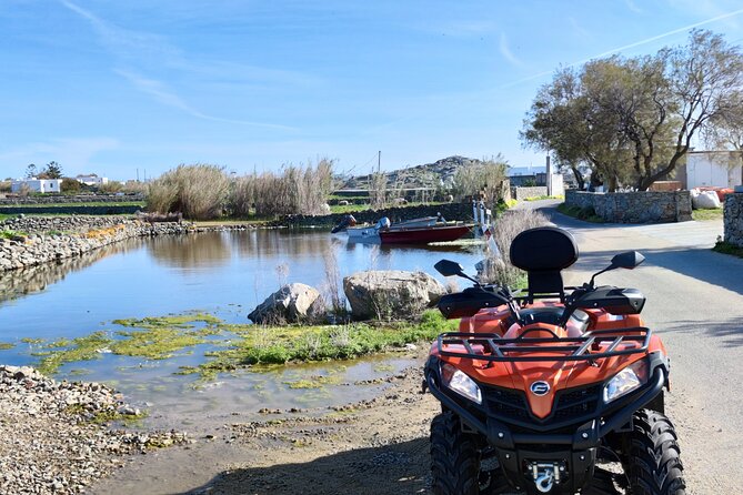THE ORIGINAL Rent an ATV/QUAD 450cc and explore mykonos on wheels - Main roads or off-roading: how the day unfolds