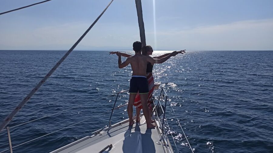 Thessaloniki Sunset Cruise departing from Nea Michaniona - The included wine, fruit salad, and how the drink actually fits the timing