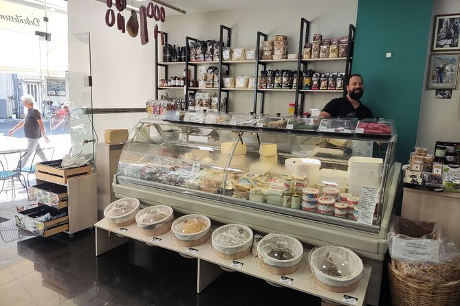 Walking “Food tasting tour” in the town of Chania - The herbs store stop and Cretan knives: food culture with craft attached