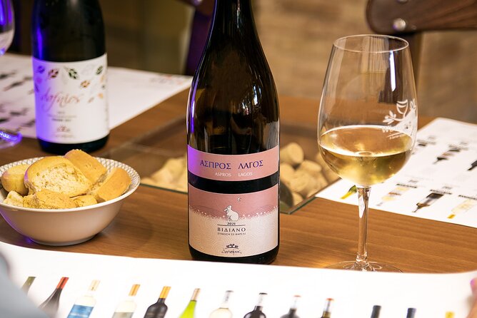 "YAMAS" - Winery tour &wine tasting - Douloufakis Winery in Crete: how the tasting is set up