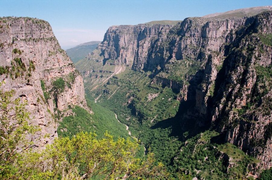 Zagori: Vikos Gorge full-day guided hike - The canyon walking: ups, downs, and park life all around you