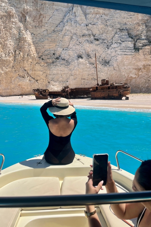 Zakynthos: Customisable Private Tour by Land and Sea - Navagio viewpoint and the Shipwreck boat ride with Panagiotis