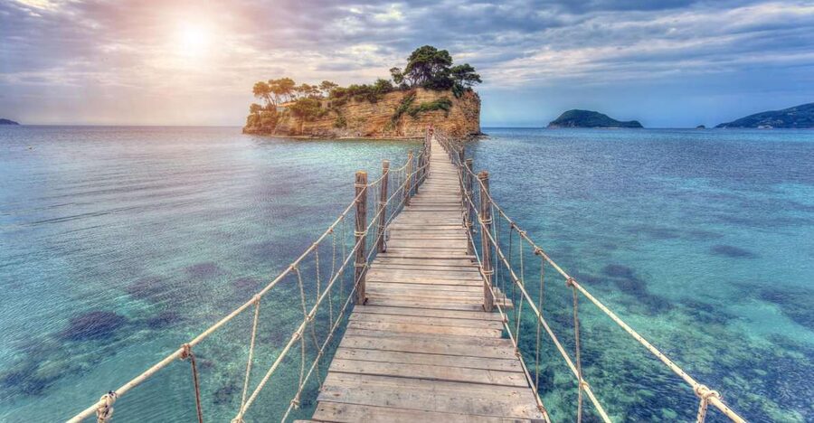 Zakynthos: Marathonisi, Cameo Island and Keri Caves Tour - Laganas pickup to Agios Sostis port, you start on island time