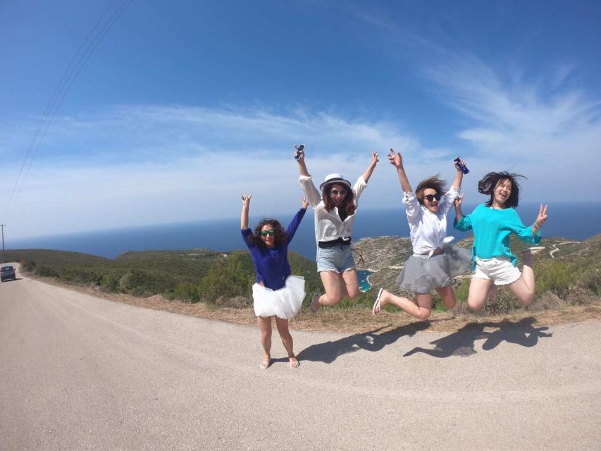 Zakynthos: Shipwreck Beach, Viewpoint, Blue Caves Day Tour - Lunch in Anafonitria and the olive-oil taste stops that follow