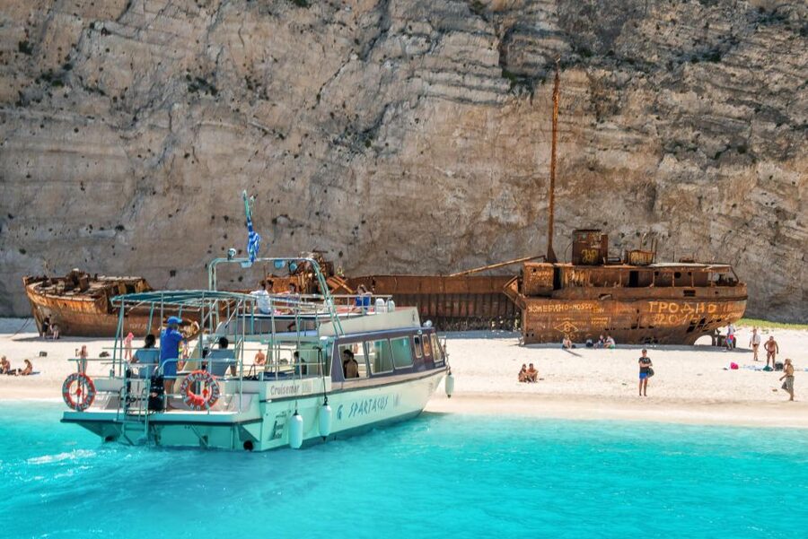 Zante: Half-Day Tour to Navagio, Blue Caves & White Beach - Petias Cosmetics and Zakynthos Tastes You Can Actually Buy